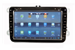 Штатная магнитола Volkswagen 8 дюймов Android 4.0 GPS 3G