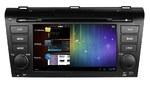 Штатная магнитола Mazda 3 2004-2009 Android 4.0 BX-7003 GPS wi-fi