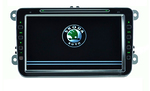 Штатная магнитола Skoda Octavia 8 inch JS-3575 GPS